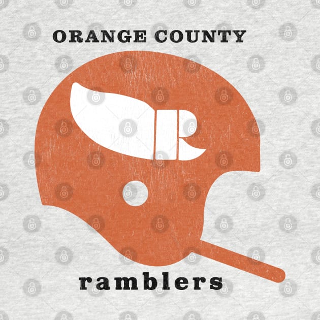 Defunct Orange County Ramblers CFL Football 1967 by LocalZonly